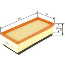 Bosch F026400121 Hava Filtresi Toyota Corolla Verso-Avensis 2.2 D-4d C31145 F026400121 178010R010