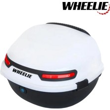 Wheelıe XT21-W 28 Litre Motosiklet Arka Çanta Beyaz Su Geçirmez