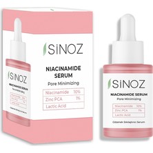 Sinoz Gözenek Sıkılaştırıcı Sebum Dengeleyici Sivilce Karşıtı Serum Niacinamide 10% + Zinc Pca 1% 30 ML