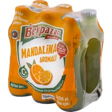 Beypazarı Mandalina Aromalı Maden Suyu 200 ml x 6 Adet