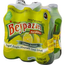 Beypazarı Limon Aromalı Maden Suyu 200 ml x 6 Adet