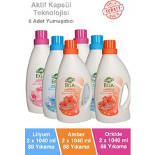 Aktif Kapsül Teknolojili Çamaşır Yumuşatıcısı 6 x 1040 ml 264 Yıkama