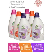 Aktif Kapsül Teknolojili Çamaşır Yumuşatıcısı 6 x 1040 ml 264 Yıkama