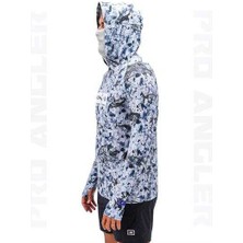 Fujin Pro Angler S24 Buff&hoodie Black Fish Xxlarge (Xxl)