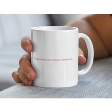 Yunak İsimli Kupa Bardak - İsimli Bardak - Hediye Kupa Bardak - Kahve Kupa Bardak