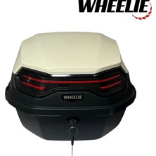 Wheelıe XT08-IW 32 Litre Motosiklet Arka Çanta Fildişi Su Geçirmez