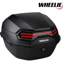 Wheelıe XT08-FS 32 Litre Motosiklet Arka Çanta Mat Siyah Sugeçirmez