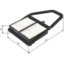 Bosch 1987429176 Hava Filtresi Honda Civic Vıı Sedan 2001 2005 17220PLC000