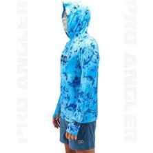Fujin Pro Angler S24 Buff&hoodie Blue Fish Xlarge (Xl)