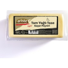 Ariste Taze Kaşar Peyniri 1000 gr