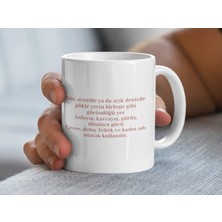 Ufuk İsimli Kupa Bardak - İsimli Bardak - Hediye Kupa Bardak - Kahve Kupa Bardak
