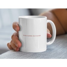 Zekiye İsimli Kupa Bardak - İsimli Bardak - Hediye Kupa Bardak - Kahve Kupa Bardak