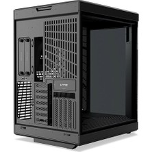 Hyte Y70 Touch Pitch Black Temperli Cam USB 3.2 E-Atx Dual Chamber Mid Tower Dokunmatik Ekranlı Gaming Kasa (CS-HYTE-Y70TTI-BB )