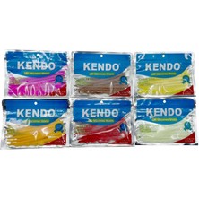 Kendo 10 cm Lrf Silicones Worm (Kokulu) 10 Adet Orange