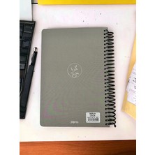 Papirüs Desenli Spiralli Defter - No:6