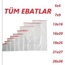 Akalın Professional Cleaning Products Patlamaz Yırtılmaz Kilitli Naylon Torba 100'lü