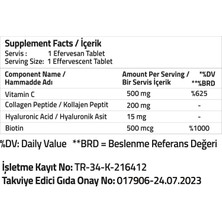 Validus Collagen Beauty 15 Effervescent Tablets