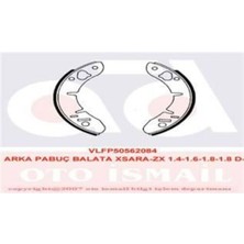 Valeo 562084 Arka Fren Balatası Pabuçlu P306 Sedan Hb Xsara 1.4 1.6 1.8 1.8d 1.9d 1.5 Dizel 97 00 Ölçü 180X30 4241.G3