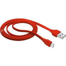 Trust 20137 Urban Flat Micro USB 1m Kablo,kırmızı