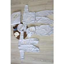 Eda Baby Barbosa Eda Baby Bulutlu Mavi Hastane Çıkışı 10 Parça Set
