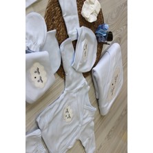 Eda Baby Barbosa Eda Baby Bulutlu Mavi Hastane Çıkışı 10 Parça Set