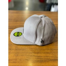 Hamze La Lakers Nakışlı Unisex Hip Hop Snapback Rapper Basket Cap Şapka