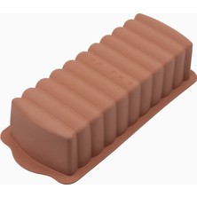 Silicolife SL24 Kahverengi Renk Baton Kek kalıpları