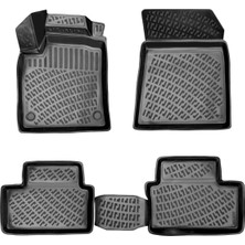 Sare Tuning Renault Clio 5 2019 Sonrası 3D Havuzlu Paspas