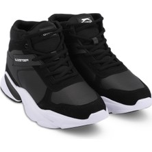 Slazenger PATTERN IN Erkek Sneaker Koşu & Yürüyüş Ayakkabısı Siyah / Beyaz