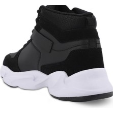Slazenger PATTERN IN Erkek Sneaker Koşu & Yürüyüş Ayakkabısı Siyah / Beyaz