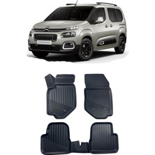 Citroen Berlingo 2019 ve Sonrası Araca Özel Kaucuk 4d Havuzlu Paspas Takımı