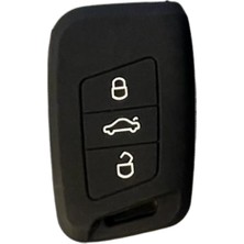 Silikon Anahtar Kabı Passat - Siyah / SYPD54-1