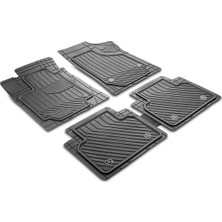 Sare Tuning Fiat Punto Grande 2005-2009 Araca Uyumlu Siyah Premium Havuzlu Oto Paspas Takımı