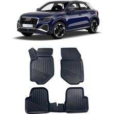 Sare Tuning Audi Q2 2017 ve Sonrası Araca Özel Kauçuk 4d Havuzlu Paspas Takımı