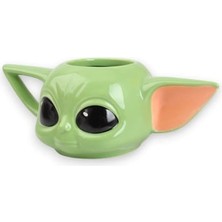 Senon Sevimli 3D Baby Yoda Seramik Özel Kupa Yoda Kupa 300 ml