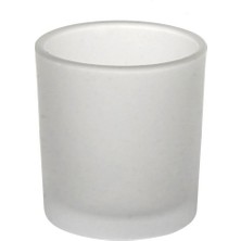 12 Adet Buzlu Düz Cam Bardak - Doluma Uygun