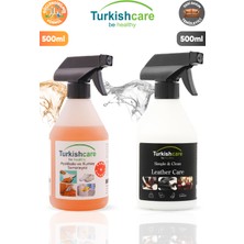 Turkishcare Simple Clean Ayakkabı Temizleyici + Deri Bakım Spreyi 2'li