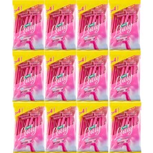 Derby Lady Traş Bıçağı Çift Bıçaklı 168 Li Set (12PK*14)