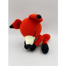 Merlin Knit Amigurumi El Örgüsü Sevimli Tilki Oyuncak