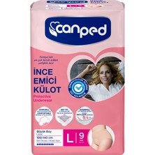 Canped Külotlu Mesane Pedi - Ince Emici Külot Büyük/large 54 Adet (6pk*9)