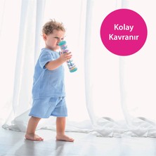 Rossie Yağmur Sesi Duyusal Çıngırak ve Tummy Time Oyuncağım, Ilk Müzik Aletim, Emekleme ve Yürüme Arkadaşım, Turkuaz 48028TK