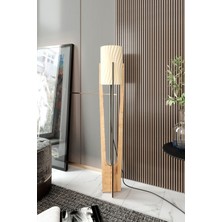 Woodhub Minimalist Messer Lambader Meşe