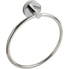 Creavit Drop Yuvarlak Havluluk Krom -DR27005