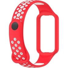 Ekoodukkan Xiaomi Redmi Smart Band 2 Uyumlu Delikli Silikon Kordon Kayış