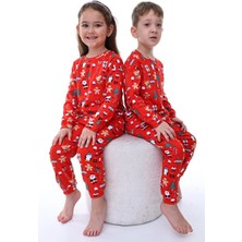 Little Pumpkin Unisex Yılbaşı Temalı Çocuk Pijama Takımı