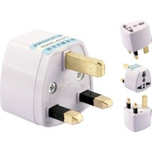 Ingiltere, Hong Kong, Irlanda, Kıbrıs Seyahat Fişi Adaptörü Tip G Plug Adapter Üniversal 3 Pinli