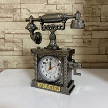 Hediyeniz Bizde Kişiye Özel Antik Telefon Masa Saati