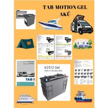 Tab Motıon 12V 105 Gel Akü  (12V 105 Jel Akü)