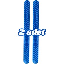 Yüksek Performans 2 Adet Yansıtıcı Sticker Seti Motorlu Motorsuz Tüm Araçlar Için