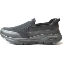 Onlo Ayakkabı FZ.910 Siyah Bağsız Anatomik Günlük Spor Erkek Sneaker Ayakkabı